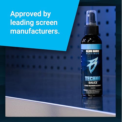 Bling Sauce Techno Sauce 3-Pack, Electronics Screen Cleaner, 4oz Each | Anti-static electronics cleaner removes dust, fingerprints and smudges from phones, tablets, GPS and touchscreens