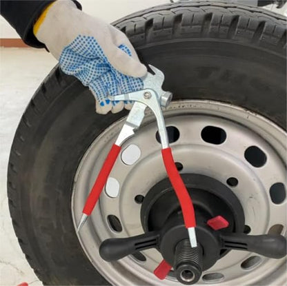 Wheel Balancer Pliers, Wheel Weights Hammer, Clip-on/Remover Tool for Tire Balancing