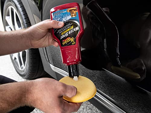 Meguiar's Water Spot Remover,Heavy Duty Water Spot Remover for Cars,Remove-Water Stains and Polish Glossy Paint with a Versatile Clear Coat Safe Formula,16 oz,(Pack of 6) - size: 16 Fl Oz (Pack of 6)