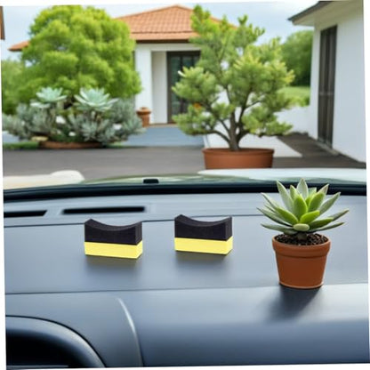 10-Pack Car Wash Sponge Set Tire Sponge Cleaner Shine Applicator Pad for Car Cleaning Soft