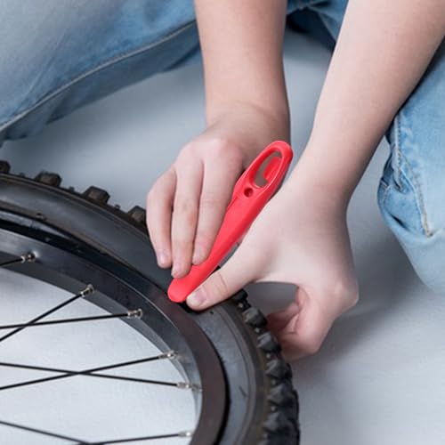 Cycle Tire Levers Compact Portable Ergonomic Rim Safe Scratch Free | Cycle Tyre Repair Tool for Road Mountain Bike Bicycle Cycling Outdoor Quick Removal Repair Maintenance Tool Kit Compact - color: C