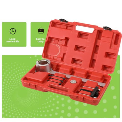 Crankshaft Damper Remover Puller Crankshaft Pulley Removal Install Tool Universal Crankshaft Pulley Puller Set forJaguar L-and RoverV8 Engine 3.2-4.4L