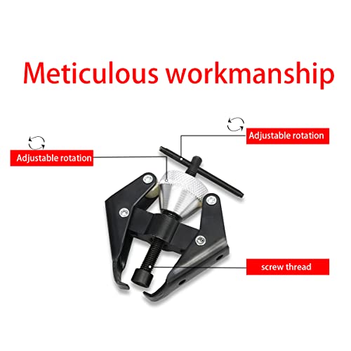 Battery Terminal and Wiper Arm Puller, Heavy Duty Arm Bearing Remover Puller Tool, Windshield Wiper Repair Tool Kit 6-28 mm, Automotive Replacement Accessories Universal for Most Cars (Style 1) - size: Style 1