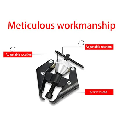 Battery Terminal and Wiper Arm Puller, Heavy Duty Arm Bearing Remover Puller Tool, Windshield Wiper Repair Tool Kit 6-28 mm, Automotive Replacement Accessories Universal for Most Cars (Style 1) - size: Style 1