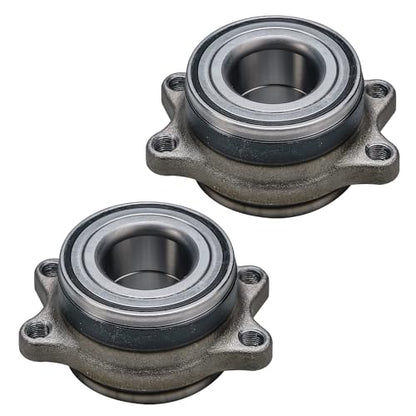 Detroit Axle - Pair Rear Wheel BearingHub Assembly for 2000-2004 Subaru Legacy Outback, 2003-2006 Baja Non-ABS, 2000 2001 2002 2003 2004 512183 - style: 512183 x2/Pair