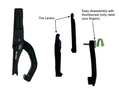 Talon Road Bicycle Tire Levers | Professional Tire Remover AND Installer | Bike Tyre levers | Road Bike Tires