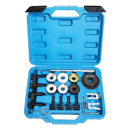 DPTOOL EA888 1.8 2.0 TSi TFSi Camshaft Crankshaft Engine Timing Tool Compatible with Audi VW 2006-2018 Replace T10352 T10368 T40196 T10354 T10060A T40011 T40098 T40267 T40271 (Upgrades Version) - size: 19PC Small Kit