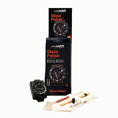 polyWatch glass polishing cream repair watches, smartphone, car, furniture, household, window