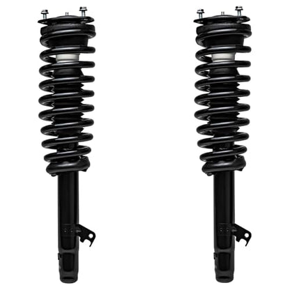 Detroit Axle - Front Struts Suspension Kit for 2003-2008 Mazda 6, 2 Struts with Coil Spring Assembly 2 Upper Control Arms with Ball Joint 2004 2005 2006 2007 Replacement - size: 4CQ42880/ Big strut kit