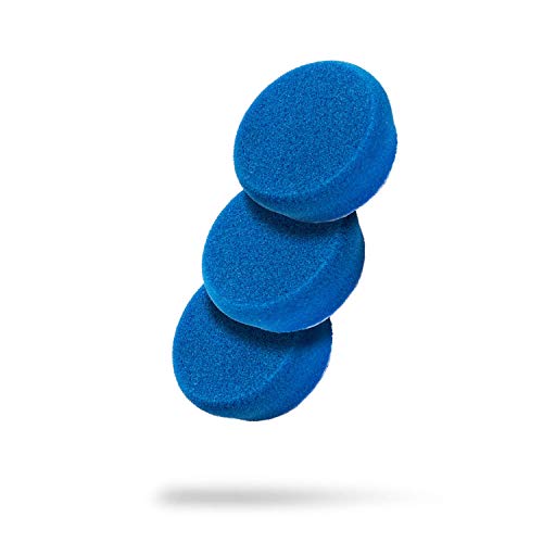 Adam's Polishes Premium Polisher Pads - Expertly Designed to Make Polishing and Paint Correction Easy and Quick - Color Coded to Match with Recommended Polishes or Compounds (2", Blue Compound Pad) - color: Blue Compound Pad, size: 2"