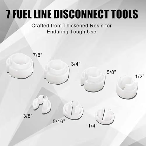 SGT 26pcs Master Quick Disconnect Tool Set,Fuel Line Disconnect Tool Set for A/C Fuel & Transmission Systems，Line Disconnect Tool Kit Apply to Most Vehicles - color: Red