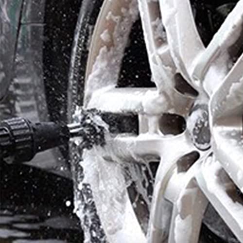 Vehicle Wash Tools Wheel Tire for Detailing Cleaning Brush Water-Powered Brush Multipurpose Cleaning Tools Motorcycle Bicycle Car Interior Exterior Cleaning Brush Kit