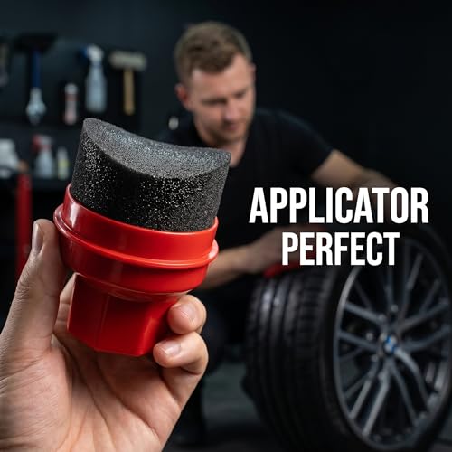 Tire Shine Applicator Pad, Durable and Reusable Tire Dressing Applicator Pad for Applying Tire Shine