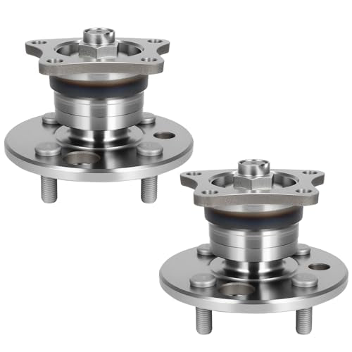 ECCPP 2-Piece 512018 Wheel Hub Bearing for Toyota Corolla 1993-2002 | for Chevrolet Prizm 1998-2002 4 lugs Pre-Greased Sealed - size: 512018*2