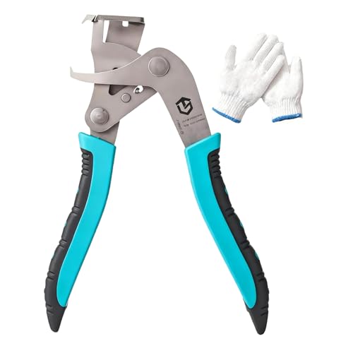 Car Clip Pliers and Disassembly Tools,Multi-Functional Push Pin Tool Automotive Snap Pliers for Fasteners,Panel Removal,Clips and Buckles（Including 1 Pair Gloves ）
