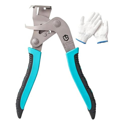 Car Clip Pliers and Disassembly Tools,Multi-Functional Push Pin Tool Automotive Snap Pliers for Fasteners,Panel Removal,Clips and Buckles（Including 1 Pair Gloves ）