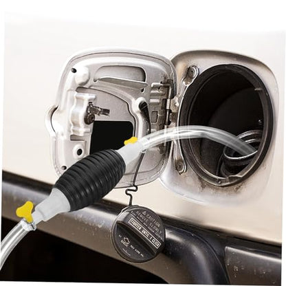 PRETYZOOM 1Set Siphon Hand Pump for Fuel Transfer Hose Kit Manual Liquid Dispenser for Automotive Household Use Durable Efficient Fluid Pumping