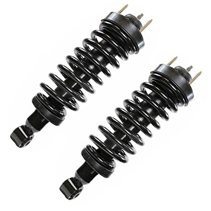 Detroit Axle - 4pc Struts for Ford 2003-2011 Crown Victoria Mercury Grand Marquis, Front Rear Struts & Coil Spring Assembly 2004 2005 2006 2007 2008 2009 2010 Replacement Suspension Shock Absorbers - size: 4Q47390/ Big strut kit