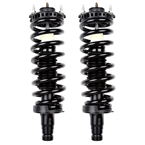 SCITOO Front Struts Spring Assembly 02-09 for Chevrolet Trailblazer 2PCS | Complete Strut 2002-2009 for GMC Envoy Rear Struts and Shocks Absorber with Coil Spring Replacement 171341 - style: 2*Front Complete Strut