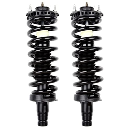 SCITOO Front Struts Spring Assembly 02-09 for Chevrolet Trailblazer 2PCS | Complete Strut 2002-2009 for GMC Envoy Rear Struts and Shocks Absorber with Coil Spring Replacement 171341 - style: 2*Front Complete Strut