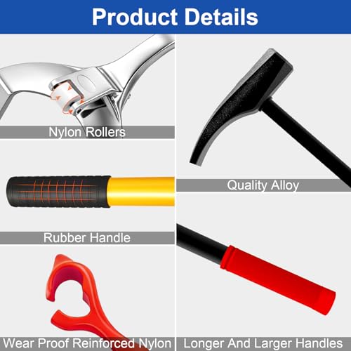 Tire Hammer Tire Bead Breaker and Tire Mount Demount and Tire Iron Tool for Tire Changing Tool Tire Changer Kit - style: Tire Bar+Tire Hammer+Tire Changing