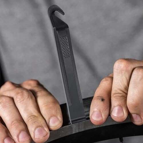 Cycle Tire Levers Compact Portable Ergonomic Rim Safe Scratch Free | Cycle Tyre Repair Tool for Road Mountain Bike Bicycle Cycling Outdoor Quick Removal Repair Maintenance Tool Kit Compact - color: A
