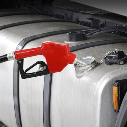 VEVOR Diesel Fuel Transfer Pump Kit, 12V 10 GPM DC with Automatic Shut-off Nozzle and Hose, Portable Electric Self-Priming Fuel Extractor Pump, for Diesel, Kerosene, Machine Oil, and Transformer Oil - size: 12V 10GPM