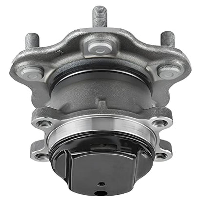 Detroit Axle - FWD 2pc Rear Wheel Bearing Hubs for Nissan Rogue 2014-2019, Rogue Sport 2017-2019, Wheel Bearing and Hubs Assembly 2015 2016 2017 2018 Replacement - style: 512534x2/Pair