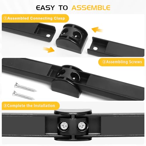 DGSL Magnetic Tool Holder Strip 10 Pack, 12In Heavy Duty Tool Organizer Magnetic Strip, Tool Magnet Bar For Garage Tool Organization - size: 12 In x 10