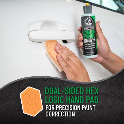 Chemical Guys, Insynchro Scratch & Swirl Remover Hand Polishing Kit, 8 oz - style: 8 Fl Oz + Pad & Towel Kit