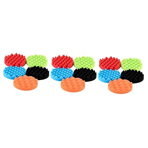 15pcs Polishing Pads for Car Buffing Compound Kit Wool Discs Car Detailing Accessories Bar for Auto Detailing Interior Accessories