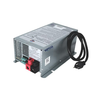 WFCO Genuine WF-9855-AD-CB RV Converter/Charger Deckmount 55Amp DC Output with Patented Auto Detect™ Technology Lead Acid Lithium Multi-Stage Charging