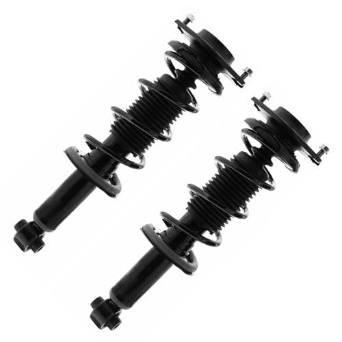 Detroit Axle - 2 Rear Struts for 2013-2018 Subaru BRZ, 2013-2016 Scion FR-S, for 2019 Toyota 86 Complete Struts with Coil Spring Assembly Replacement Suspension Shock - size: SR4611x2/Pair