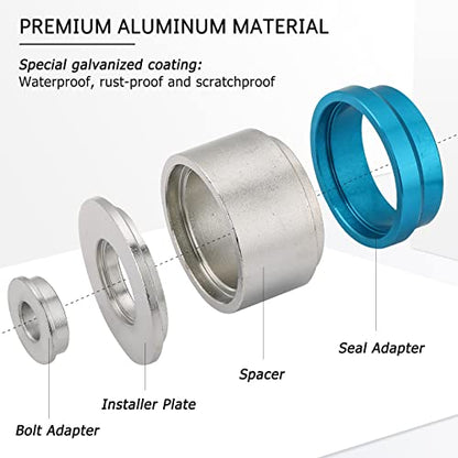 Crank Bearing Camshaft Seal Remover and Installer Set | Crankshaft Camshaft Oil Seal Removal Installation Puller Tool,Crank Seal Crankshaft Seal Tool Set