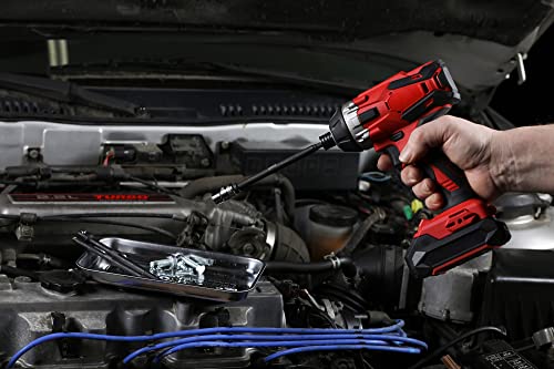 ARES 22023-6-Inch Impact Grade Socket Adapter Set - Turns Impact Drill Driver into High Speed Socket Driver - 1/4-Inch, 3/8-Inch, and 1/2-Inch Drive - size: 6-Inch Socket Adapter