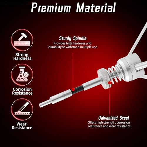 Cylinder Hone Tool, Adjustable Engine Cylinder Honing Tool for Grinding Holes from 2" to 7" in Diameter, Brake Piston Servicing Tools with Extra 3PC 3" Long Stones 220 Grit - size: 3pc 3"