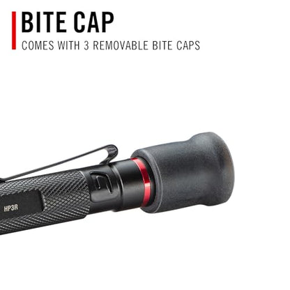Coast HP3R 500 Lumen Rechargeable LED Penlight with Twist Focus, Red - color: Red