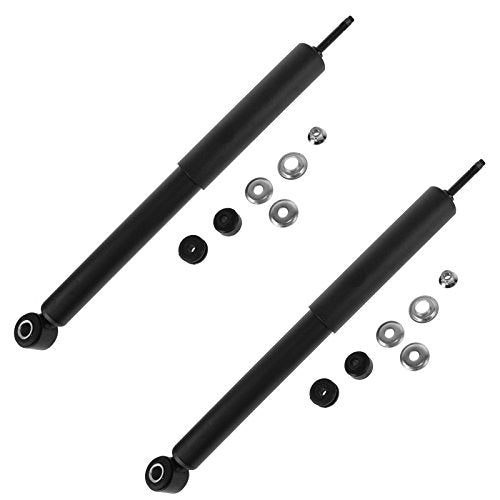 TRQ Rear Shock Absorber Set Compatible with 2003-2022 Toyota 4Runner 2007-2014 FJ Cruiser - style: SBA60380