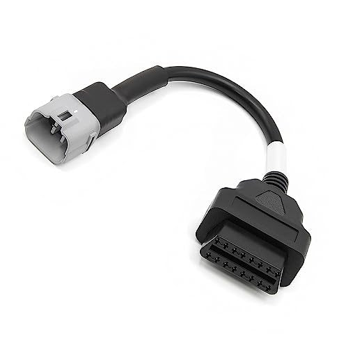 OBD2 OBDII Diagnostic Cable 6 Pin to 16 Pin Adapter Compatible with Suzuki Motorcycle - color: For Suzuki 6Pin