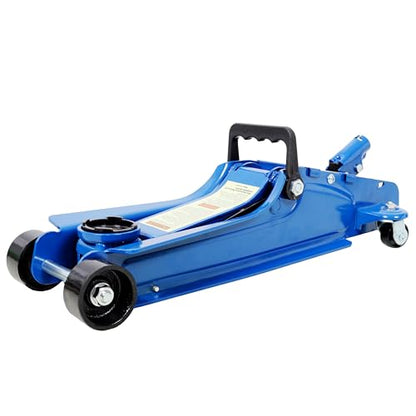 Low Profile Car Jack 4 Ton Portable Floor Hydraulic Jacks 8000 lbs | Heavy-duty steel floor jack with 4-ton capacity, low profile design, lifting range 2.5-20 inches, overload protection va - color: A1