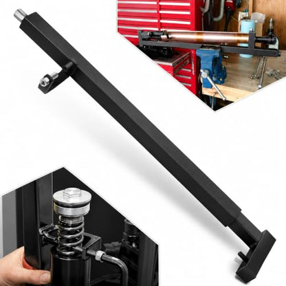 TFSC 01 Motorcycle Fork Spring Compressor Tool Kit | Adjustable Stainless Steel Fork Tool for Fork Seal & Oil Change, Spring Removal Compression Tool for Sport Bikes, Road Racers