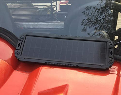 Sunway Solar Solar Panel Car Battery Trickle Charger & Maintainer 5W 12V Solar Power Charger kit Waterproof for Car Automotive RV Marine Boat Truck Motorcycle Trailer Tractor Powersports Snowmobiles - size: 5W