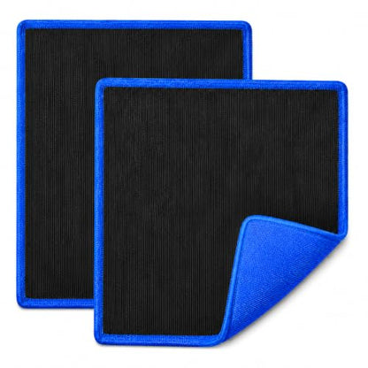 2 PCS Clay Towel, Upgraded Non-Stick Clay Bar Towel for Auto Detailing, 12 x 12 Inch Clay Bar Towel, Microfiber Car Clay Towel, Cleaning and Polishing for Cars, Trucks, and SUV