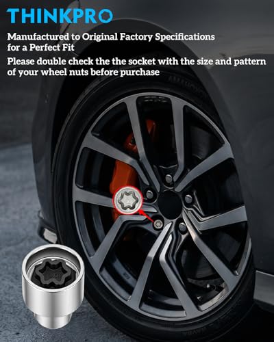 523 Locking Lug Nut Removal Tool Compatible with Volkswagen | Wheel Lock Key for VW VAG , Anti Theft Wheel Socket, Quick Removal Of Locking Lug Nuts - style: 523 universal lug nut lock key remover