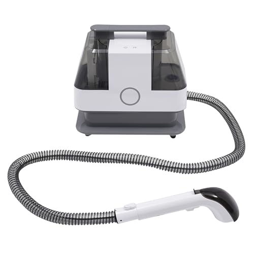 Commercial Carpet Cleaning Machine, 1000W 110V 40L/11Gal Professional Commercial 3 in 1 Carpet Spraying Floor Brush Cleaner Extractor Vacuum Washing Machine Portable Carpet Cleaner (White 40oz)