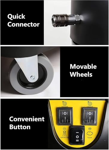 20L/30L/40L Commercial Carpet Cleaner Machine - 3 in 1 Portable Ex-tractor for Car Detailing | Stainless Steel Body Carpet/Sofas Cleaner Machine,20L - size: 20L