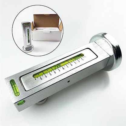 Tyenaza Wheel Alignment Tool, 4 Wheel Positioning Magnetic Level Gauge Super Suction Camber Castor High Precision Alignment Tools, for Most Vehicles