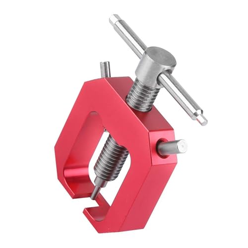 1/8 1/10 RC Motor Gear Puller Remover Universal Pinion Gear Tooth Extractor Repair Tool for 1:8 1:10 Scale Crawler Truck Car Upgrade Parts HSP HPI Axial SCX10 Traxxas RC4WD Redcat (Red) - color: Red
