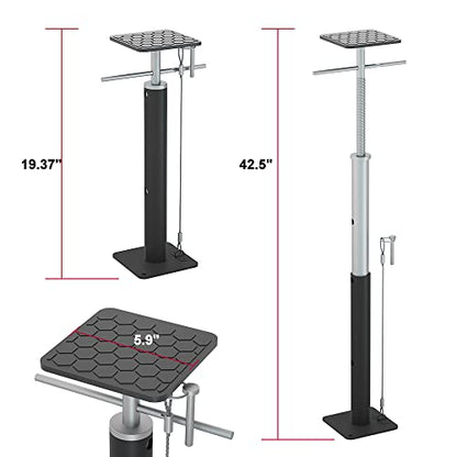 2pcs Heavy Duty RV Slide Out Support Jacks Adjusts from 20" to 42", 5000lb Capacity with Flat Bottom Slide-Outs for RV, Camper and Travel Trailer. (20" to 42") - size: 20" to 42"