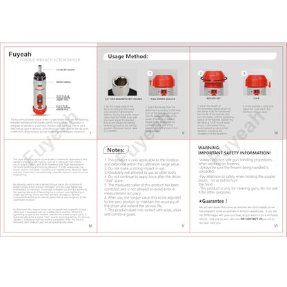 Torque Screwdriver Set 7.91 N·m (10-70 in-lbs) 1/4" Drive with 40 S2 Bits, Extended Bits Holder, Sleeve and Storage Bag, Perfect for Bike Repair, Scope Mounting, and Professional Maintenance | With Extended Bits Holder & Sleeve Perfect for Bike Repair, Sc
